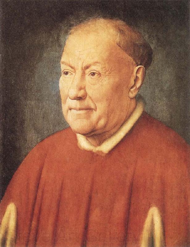 EYCK, Jan van Portrait of Cardinal Nicola Albergati